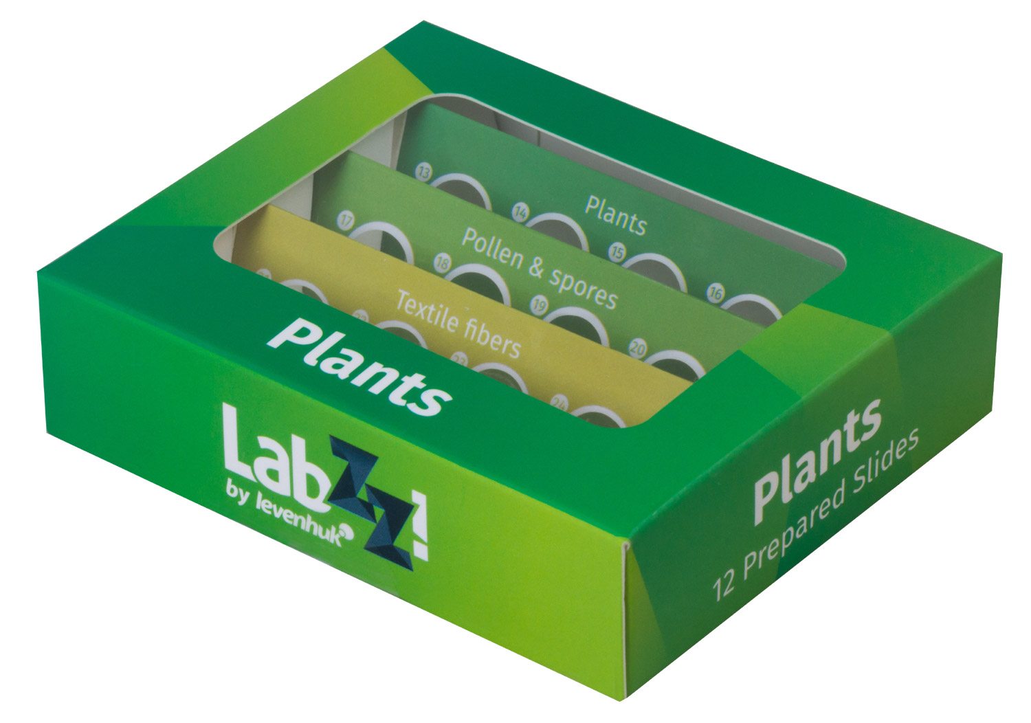 Комплект подготвени проби от растения Levenhuk LabZZ P12