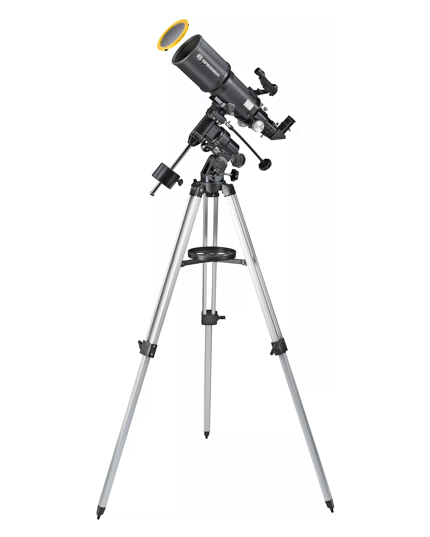 Телескоп Bresser Polaris 102/460 EQ3 със слънчев филтър
