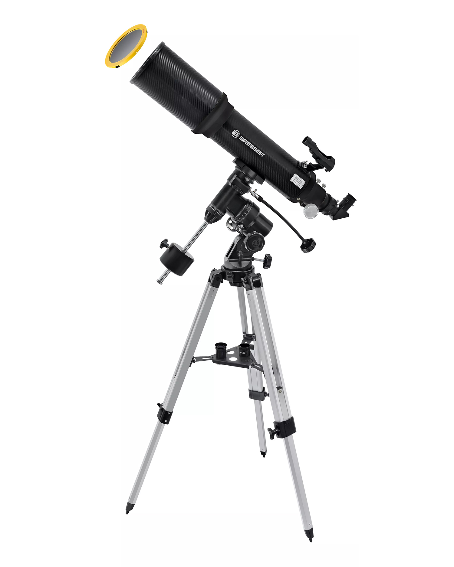 Телескоп Bresser Polaris-II AR-102/600 EQ-3 AT-3 със слънчев филтър