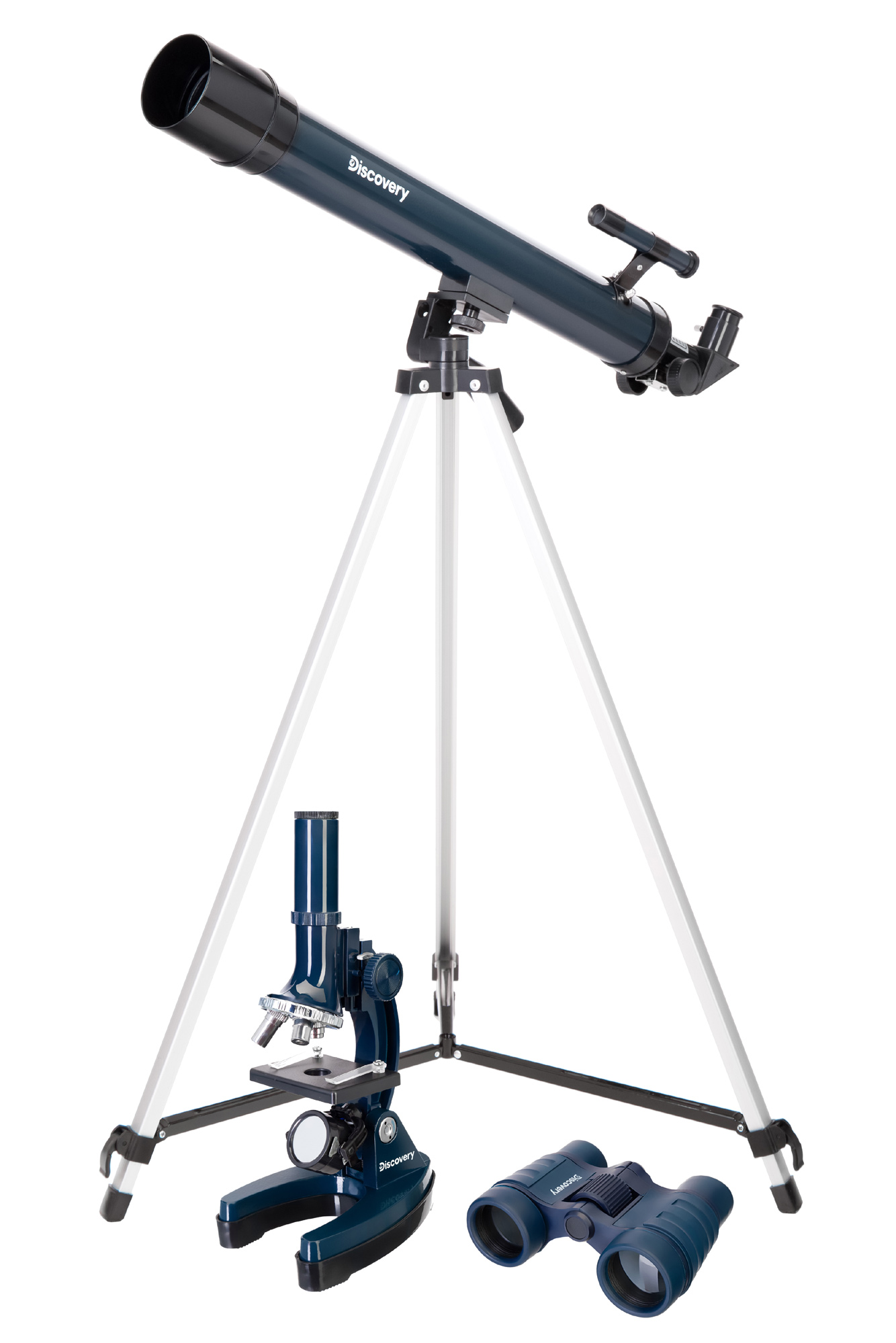 Комплект Levenhuk Discovery Scope 3 с книга