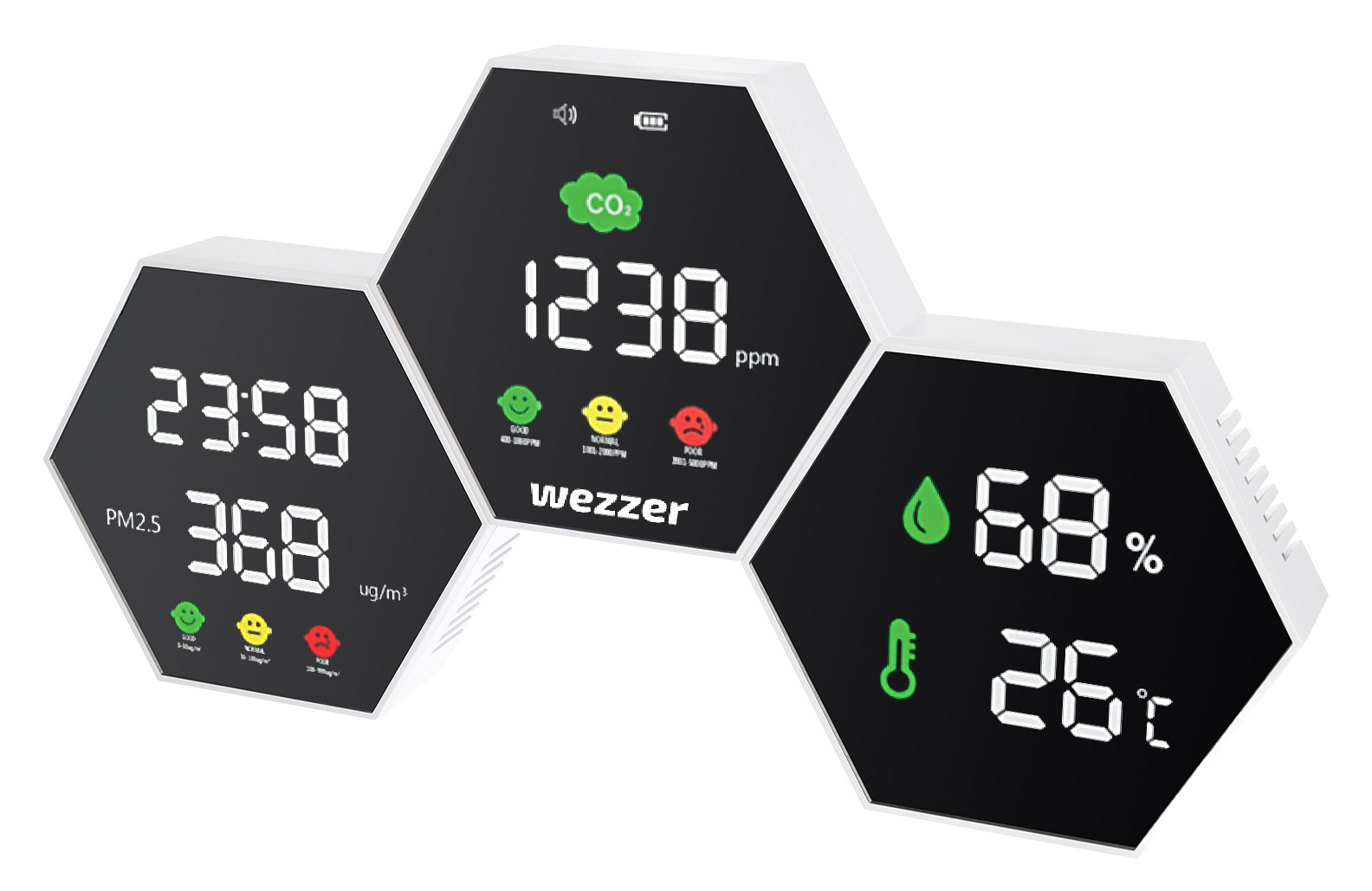 Монитор за качество на въздуха Levenhuk Wezzer Air PRO DM50