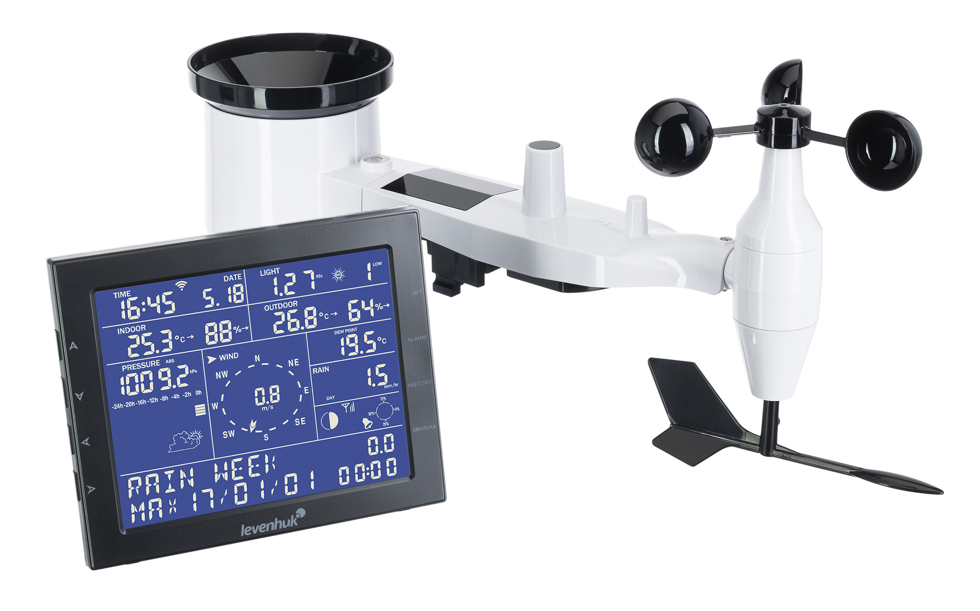 Метеорологична станция Levenhuk Wezzer PRO LP330