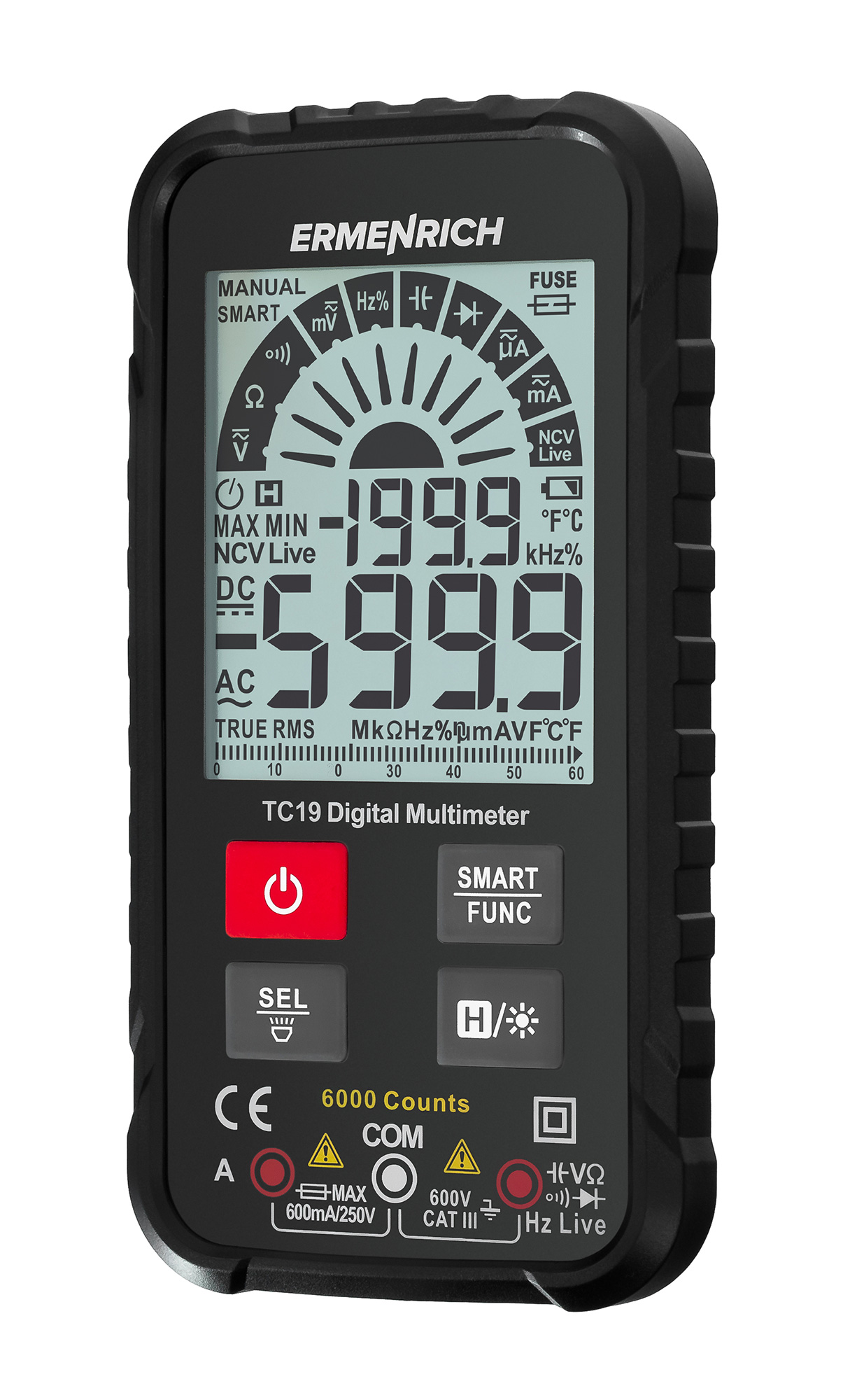 Цифров мултиметър Ermenrich Zing TC19