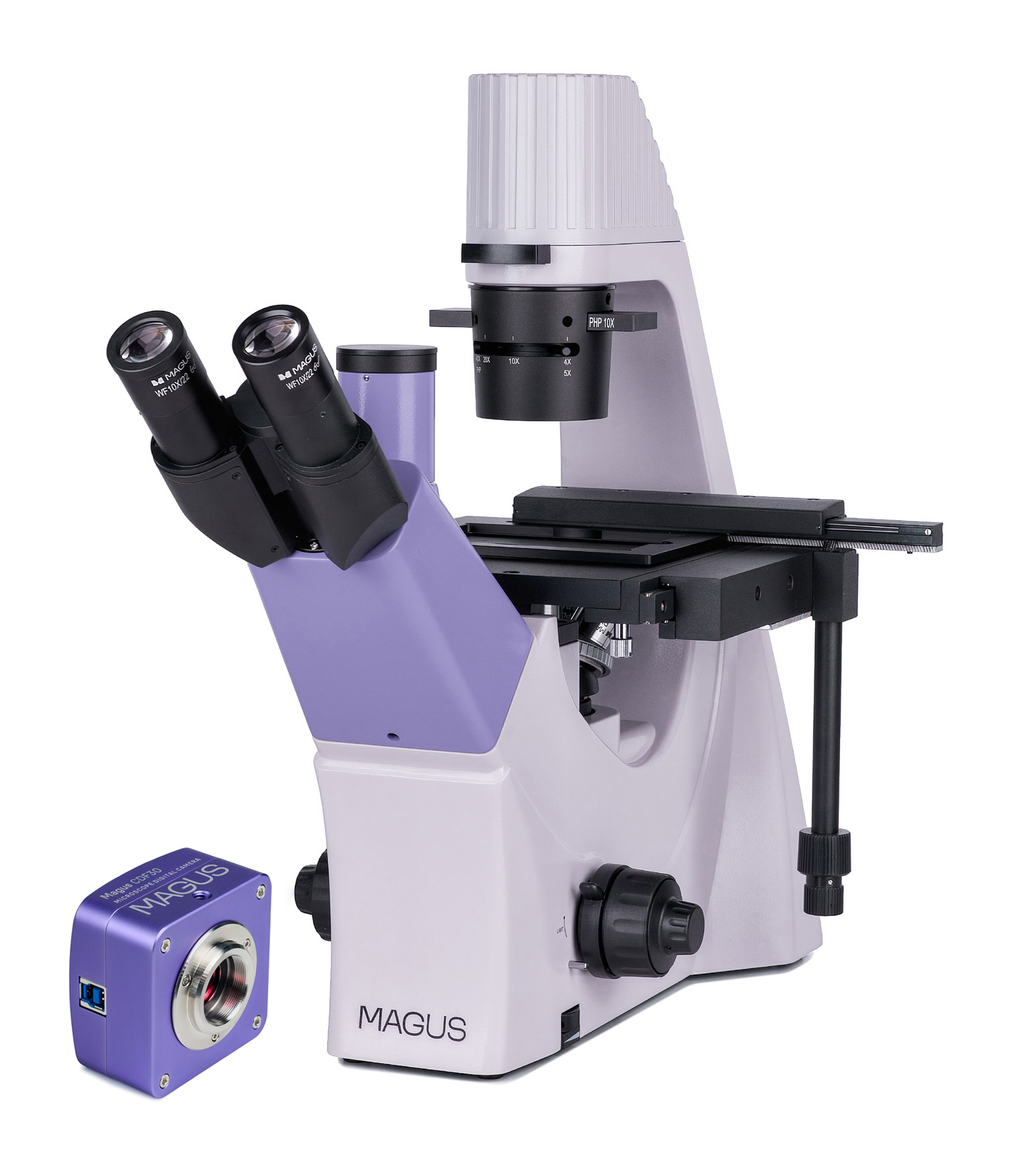 Биологичен инвертиран цифров микроскоп MAGUS Bio VD300