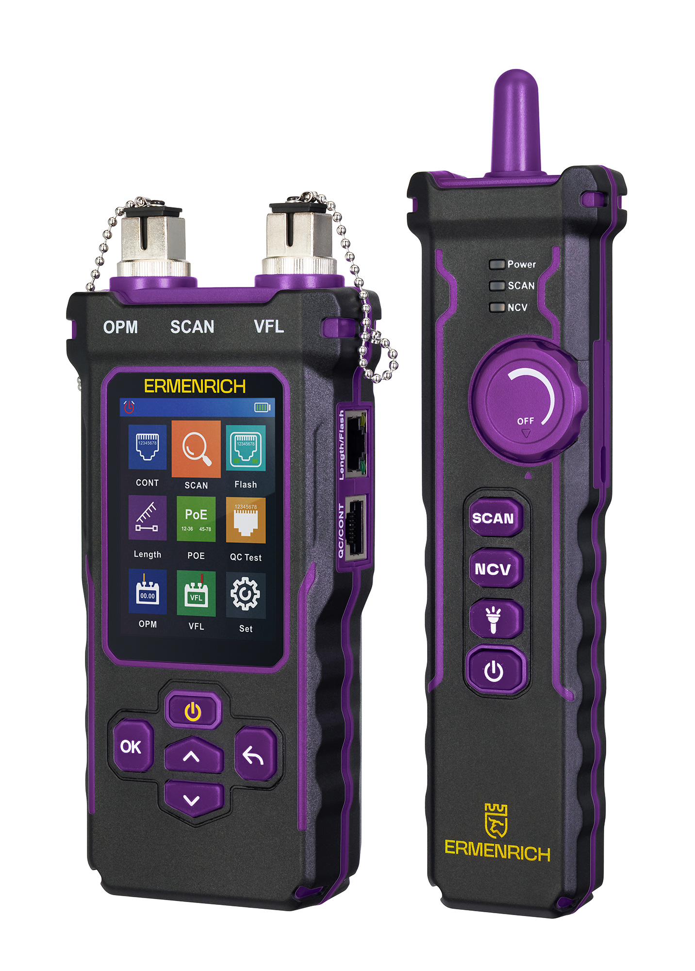 Оптичен търсач за кабели Ermenrich NetGeeks NP60
