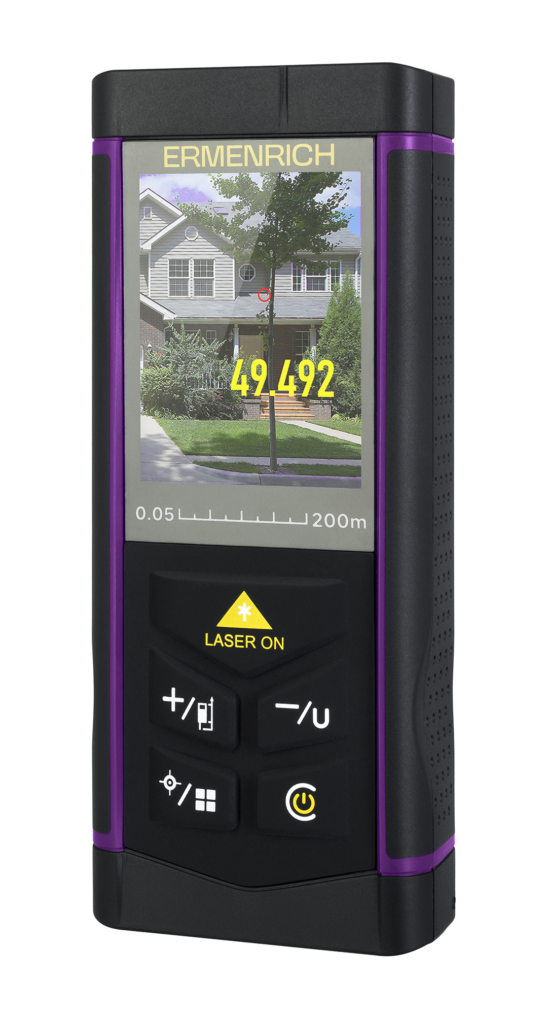 Лазерен измерител Ermenrich PRO LR200, с камера