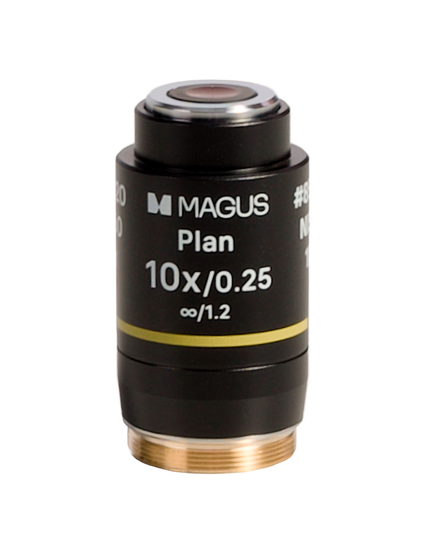 Обектив MAGUS 10PL60V Plan 10х/0,25 ∞/1,2 H 60 mm