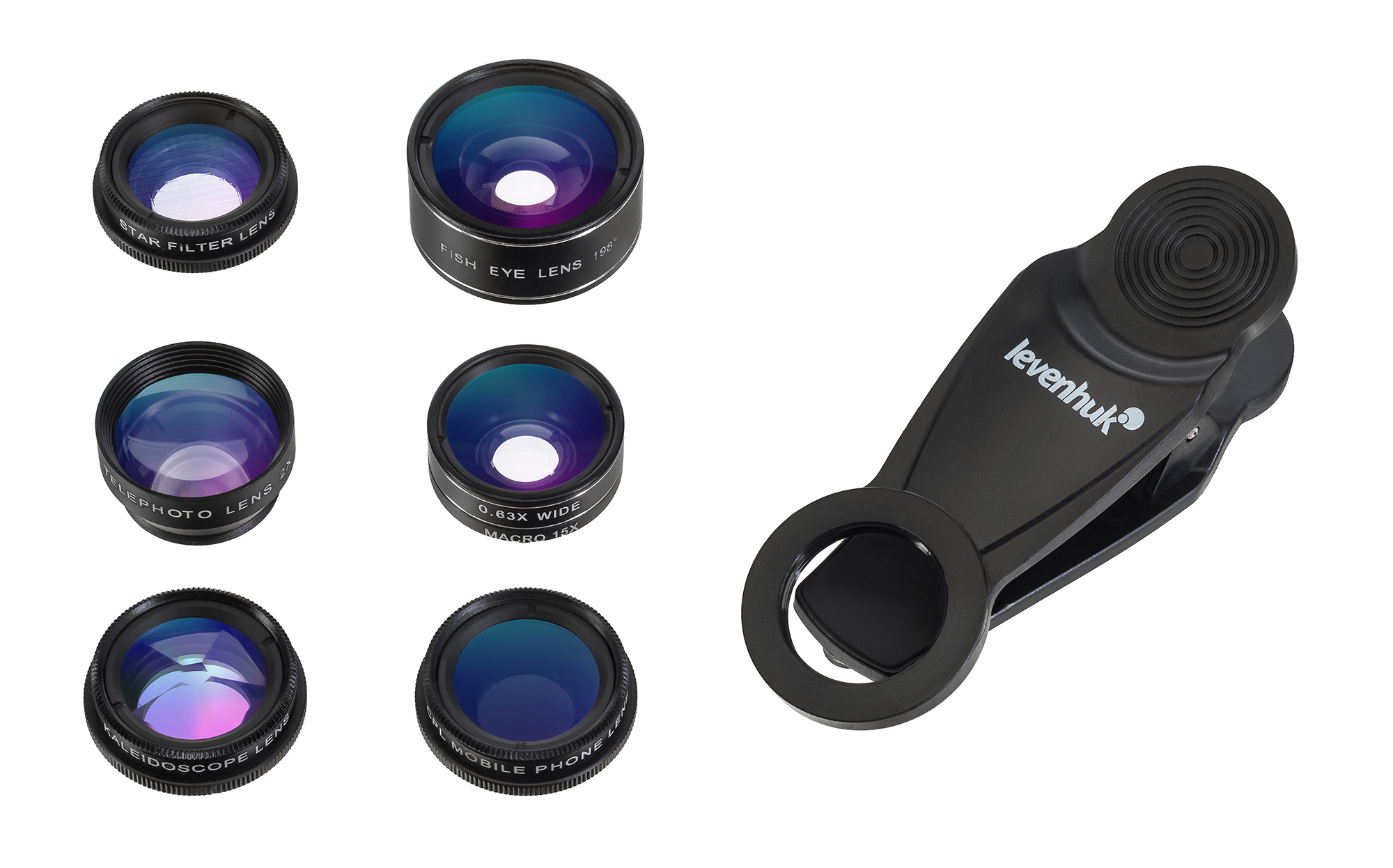 Комплект лещи за смартфон Levenhuk Lens S7