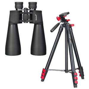 Комплект бинокъл Levenhuk Bruno BASE 15x70 и триножник