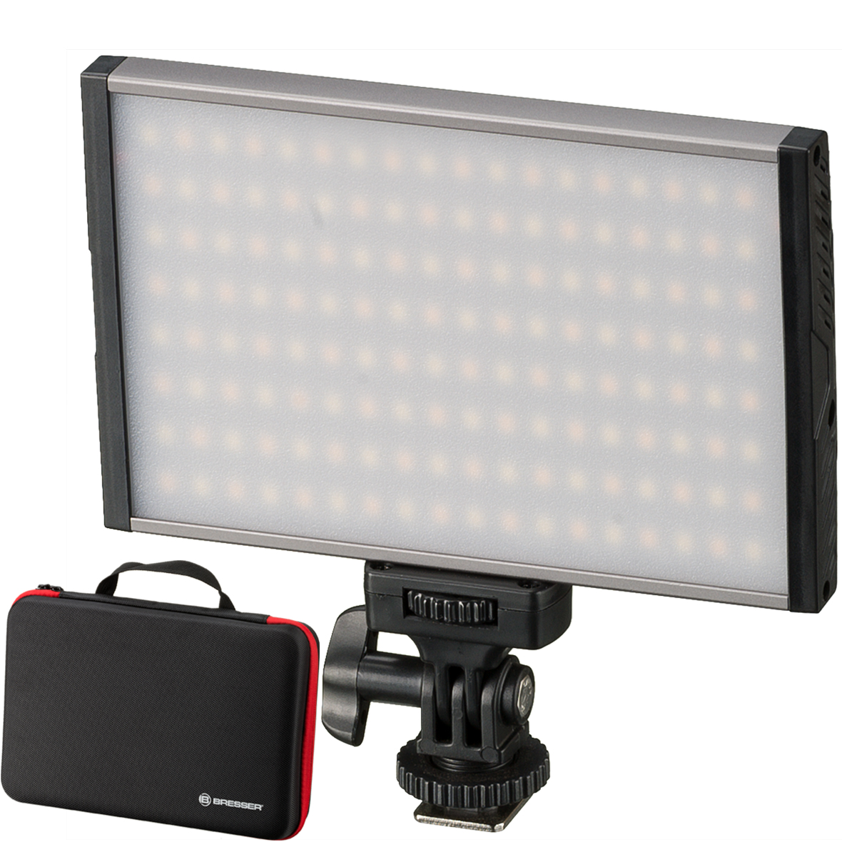 Двуцветна LED видео лампа с калъф PT Pro 15B Bresser