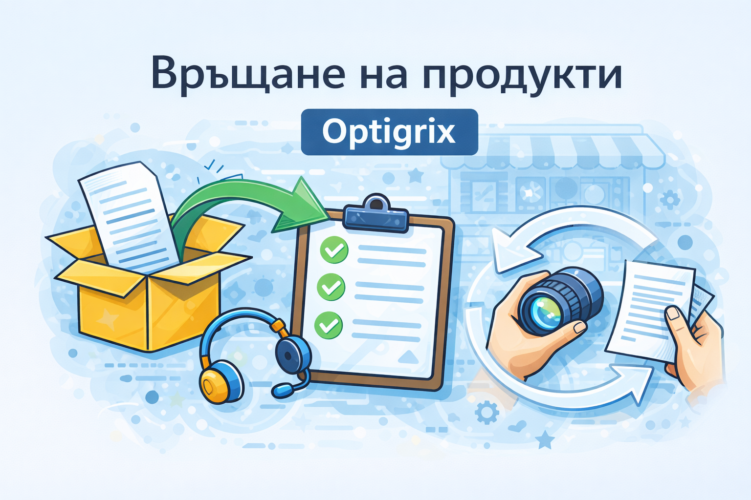 връщане на продукти